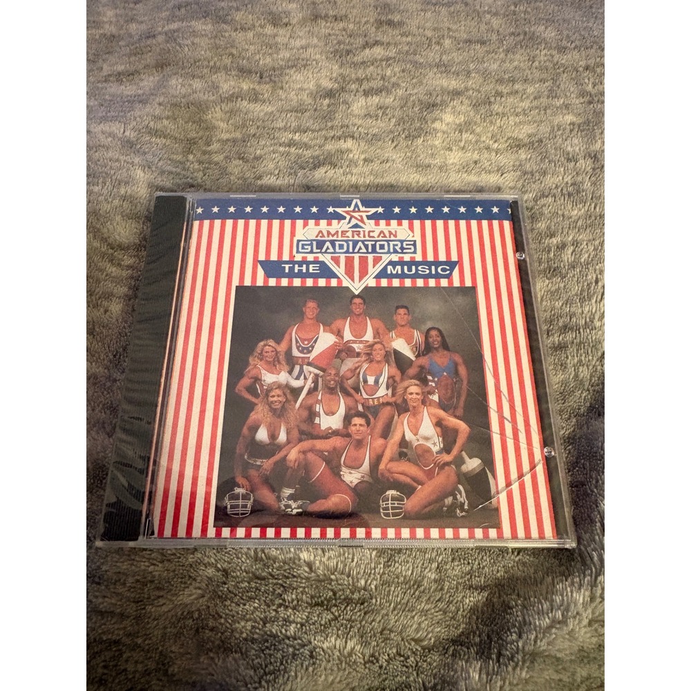 Vintage American Gladiator The Music Soundtrack 1993 SEALED DCC Sandstone